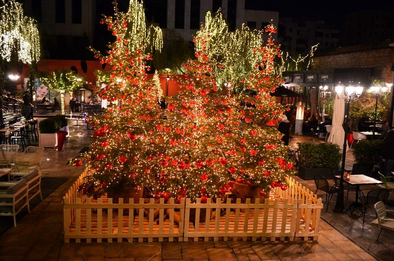 Christmas Decorations at The Village Dbayeh